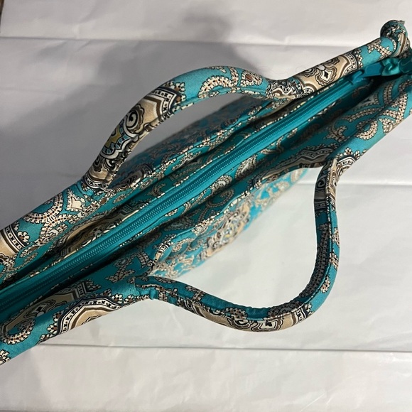 Vera Bradley “gabby” retired/vintage print (totally turquoise) purse - Picture 2 of 7